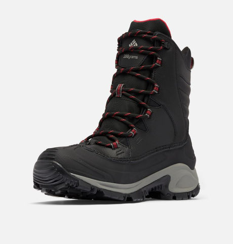 Columbia Men's Bugaboot III Boot - Black/Bright Red Black/Bright Red