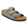 Birkenstock Florida Fresh Oiled Leather Basalt Gray
