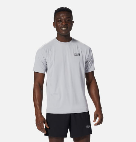 Mountain Hardwear Men's Crater Lake Short Sleeve - Glacial Glacial