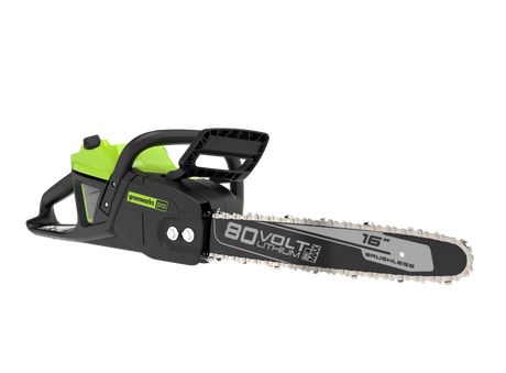 Greenworks 80V 16-inch Cordless Battery Chainsaw with 4.0 Ah Battery & Charger