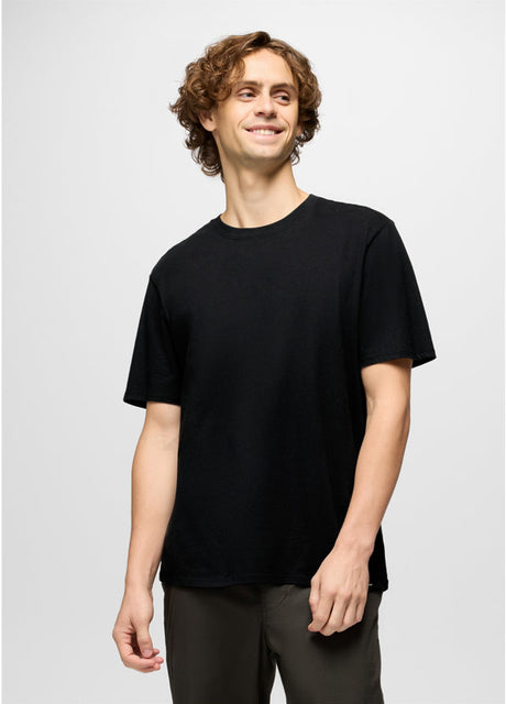 Prana Everyday Short Sleeve Tee Shirt - Black Black /  / STANDARD