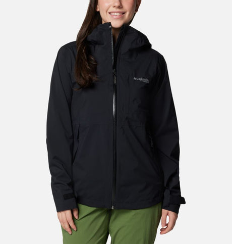 Columbia Womens Omni-Tech AmpliDry II Shell - Black Black