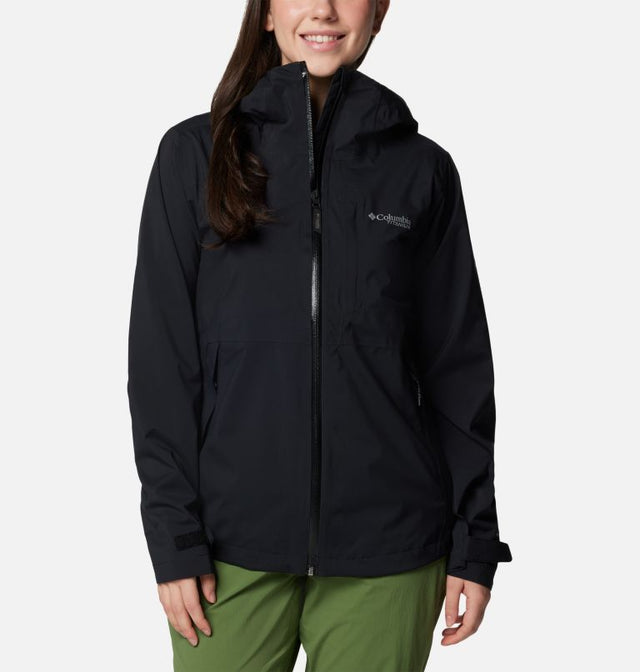 Columbia Womens Omni-Tech AmpliDry II Shell - Black Black