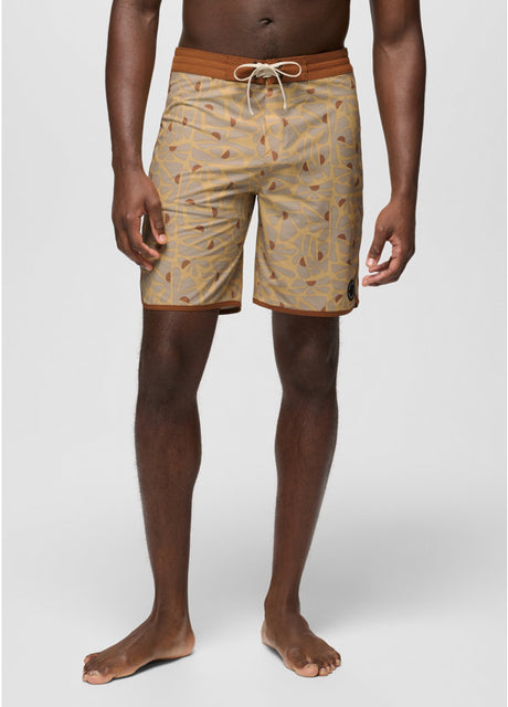 Prana Vintage Boardshort - Pollen Retro Bloom Pollen Retro Bloom /  / 8IN