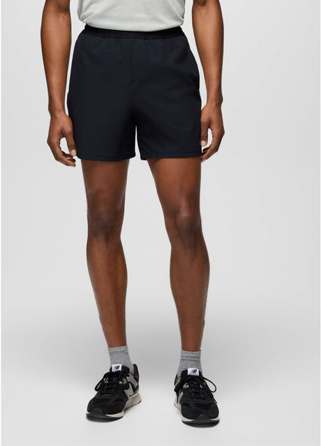 Prana Intrinsic Lined Short - Black Black /  / 7IN