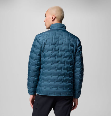 Columbia Mens Delta Ridge Ii Down Jacket Everblue