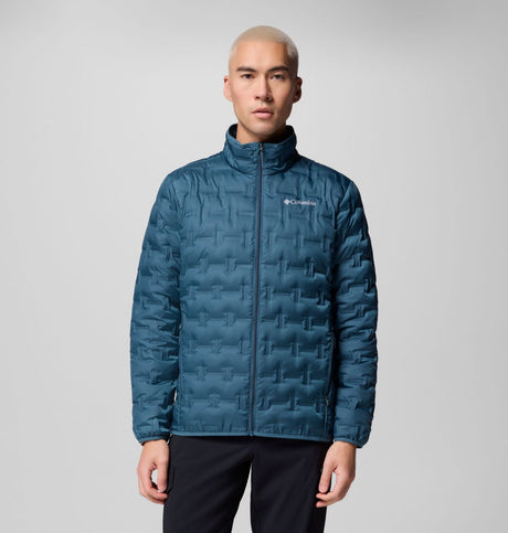 Columbia Mens Delta Ridge Ii Down Jacket Everblue