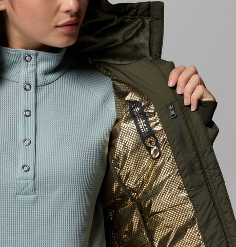Columbia Womens Joy Peak Ii Mid Jacket Greenscape
