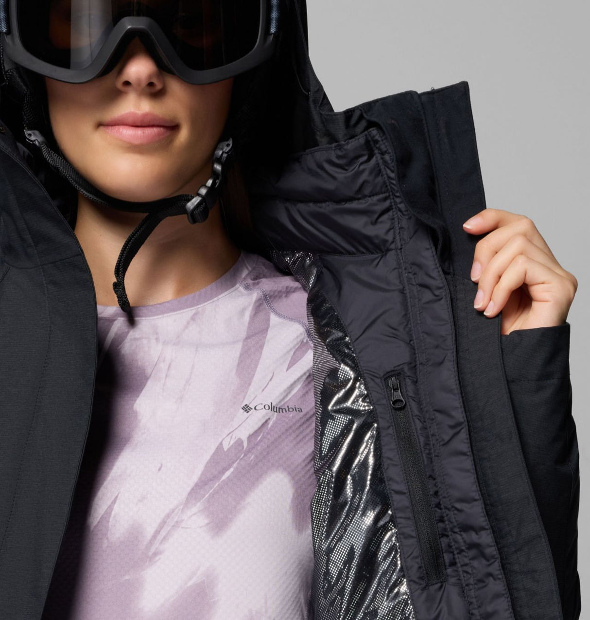 Columbia Womens Whirlibird V Interchange Jacket Black