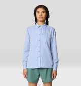 Mountain Hardwear Womens Canyon Long Sleeve - Deep Lake Deep Lake