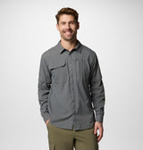 Columbia Mens Skien Valley Long Sleeve Shirt - City Grey City Grey