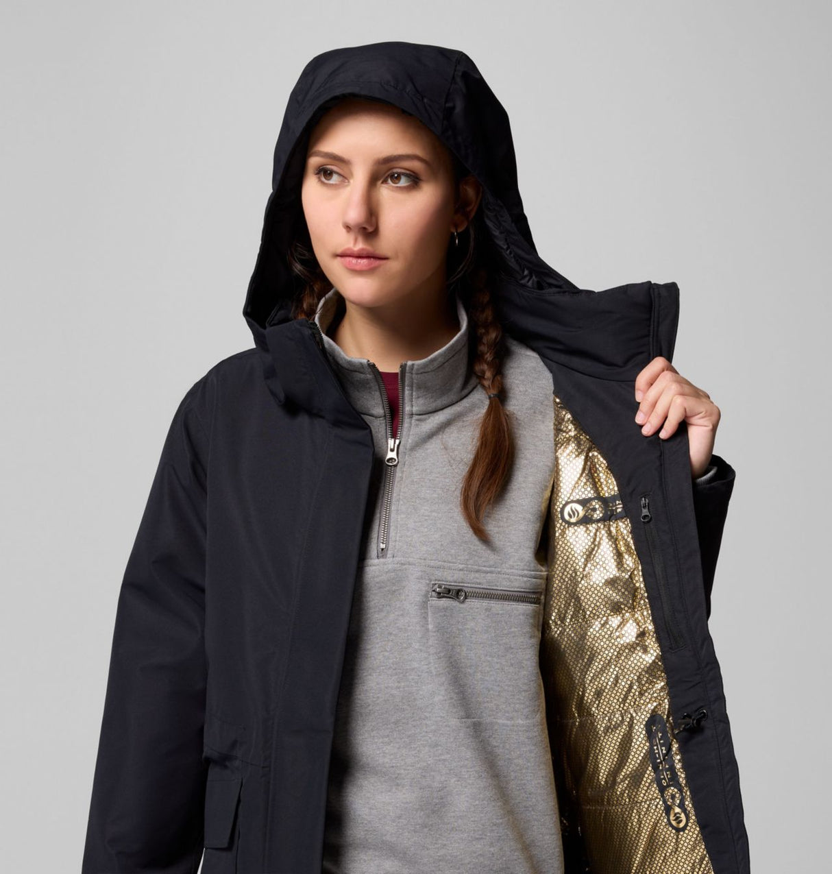Columbia Womens Pulaski Parka Black