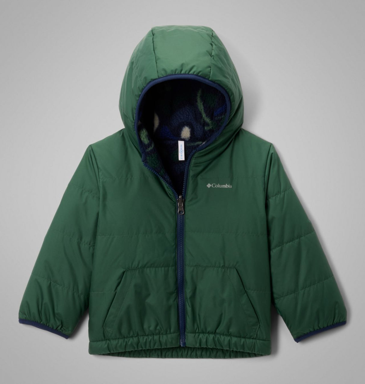 Columbia Toddler Double Trouble Iii Jacket Rn frst/nvy dnofluge