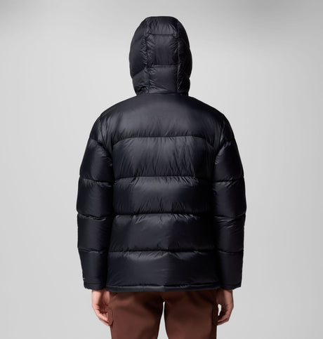 Columbia Mens Cloudview Down Hooded Jacket Black