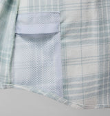 Columbia Womens Wild Cast Flannel Crshd blu nav tartan