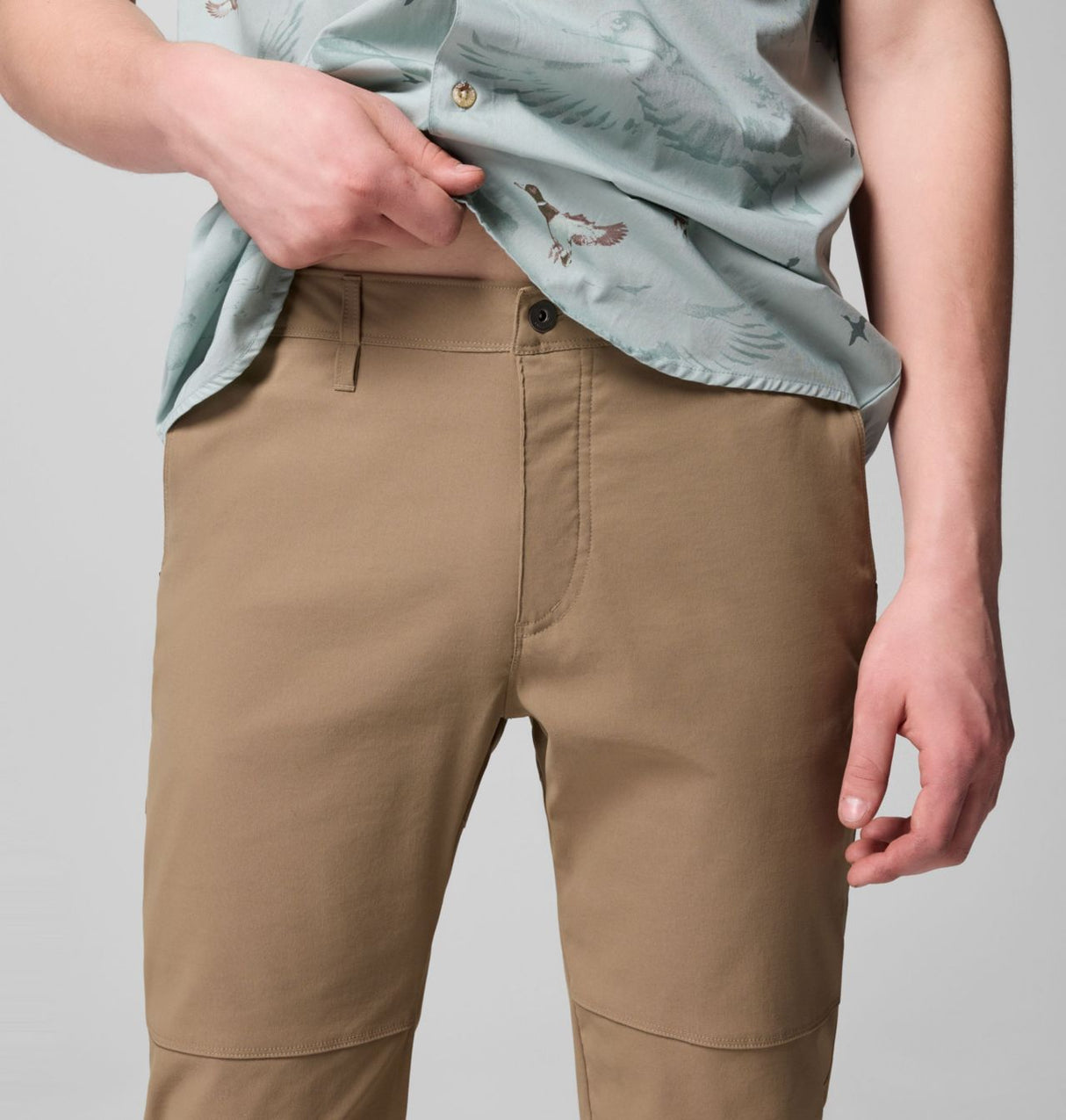 Columbia Mens Saddle Point Pant Flax
