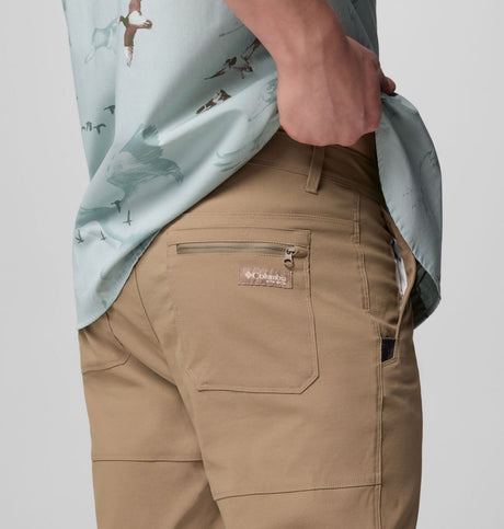 Columbia Mens Saddle Point Pant Flax
