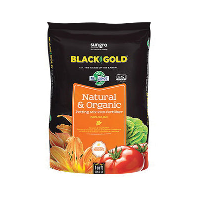Black Gold Natural and Organic Potting Mix 1.5CF