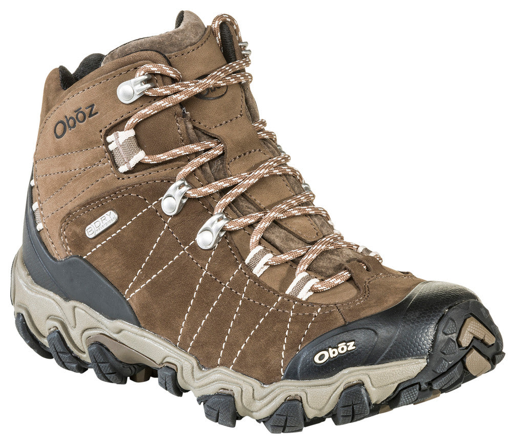 Oboz Women's Bridger Mid Waterproof Boot Walnut
