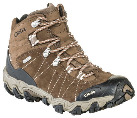 Oboz Women's Bridger Mid Waterproof Boot Walnut