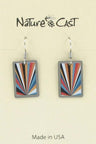 Nature Cast Metalworks Rays Dangle Earring Multi