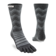 Injinji Outdoor Midweight Crew Wool Sock - Slate Slate