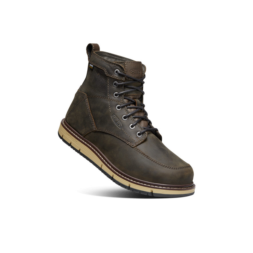 Keen Utility San Jose 6in Waterproof (soft Toe) Cascade brown