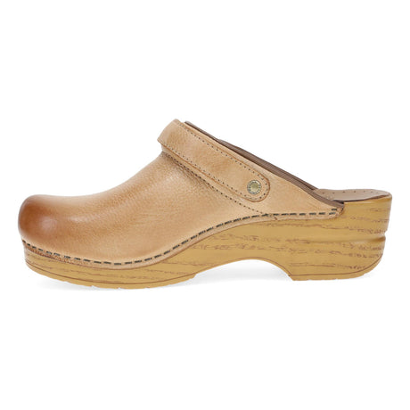 Dansko Ingrid Womens Clog Honey distressed