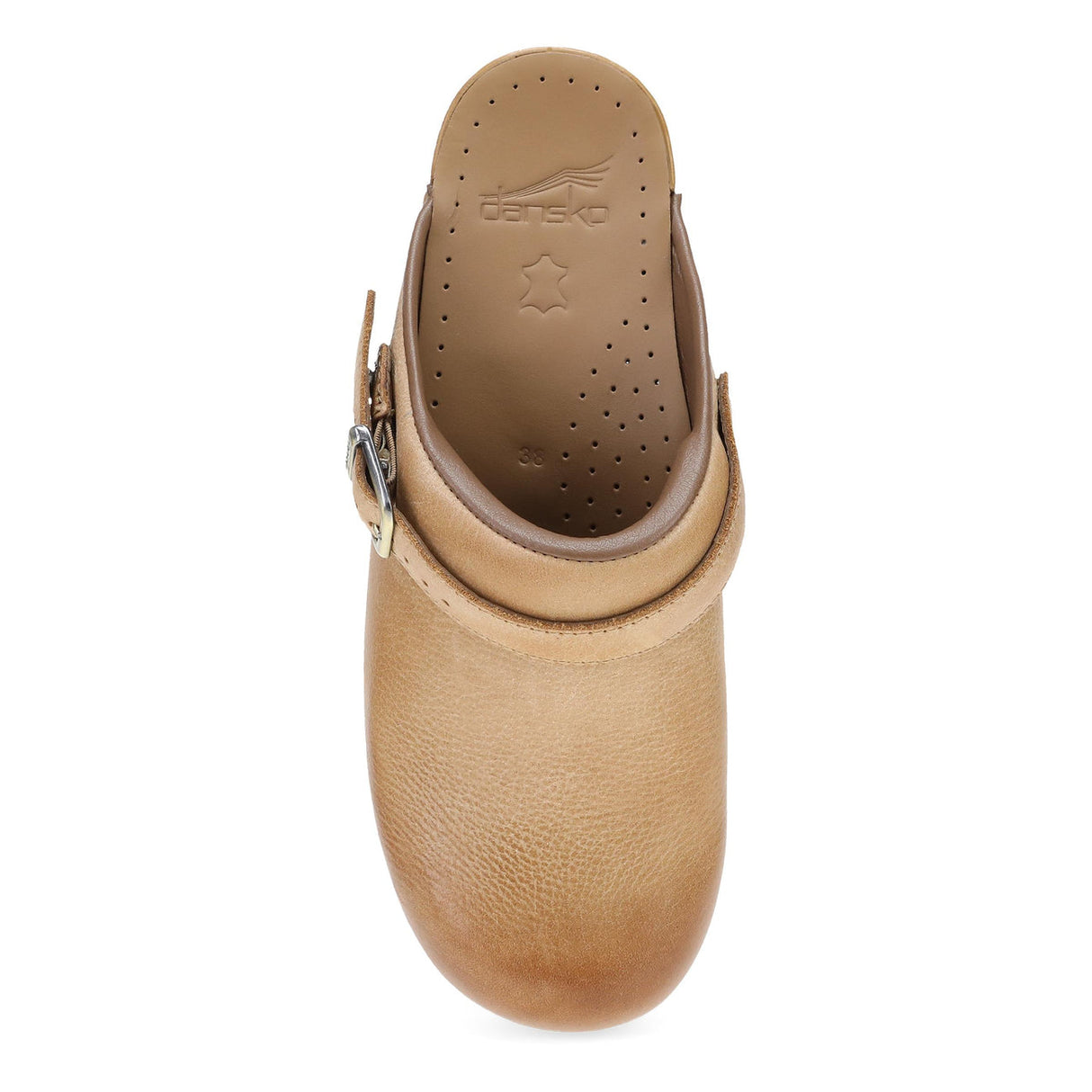 Dansko Ingrid Womens Clog Honey distressed
