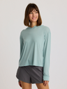 Free Fly Apparel Womens Elevate Lightweight Hoodie - Ocean Mist Ocean Mist