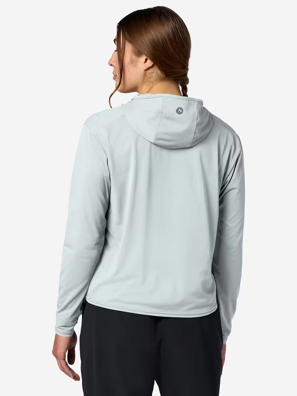 Marmot Womens Airexchange Upf 50 Hoody Boulder crack