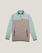 Belong Designs Womens Powell Fleece Pullover Vintage green