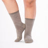 Wide Open Solid Basic Lightweight Crew Rye
