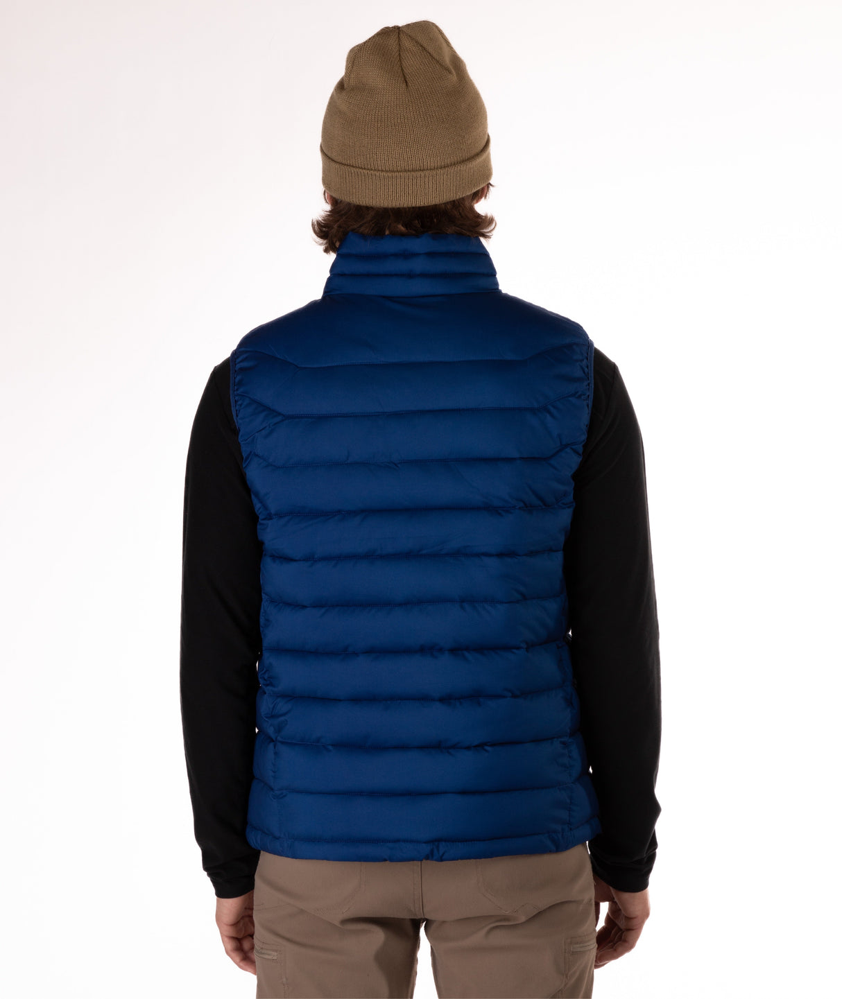 Boulder Gear Mens Sawyer Puffy Vest Navy