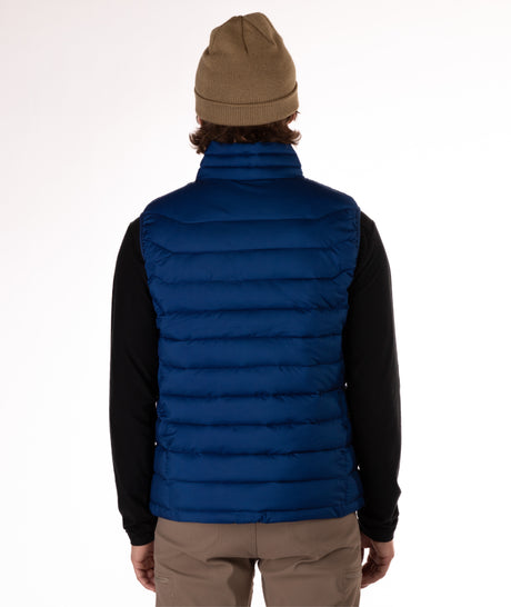 Boulder Gear Mens Sawyer Puffy Vest Navy