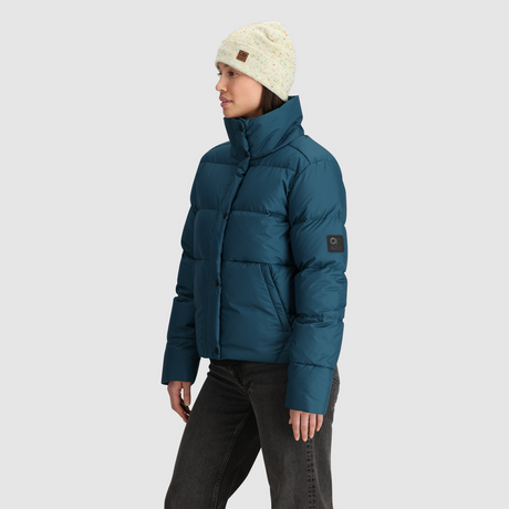 Outdoor Research Womens Coldfront Down Jacket Harbor