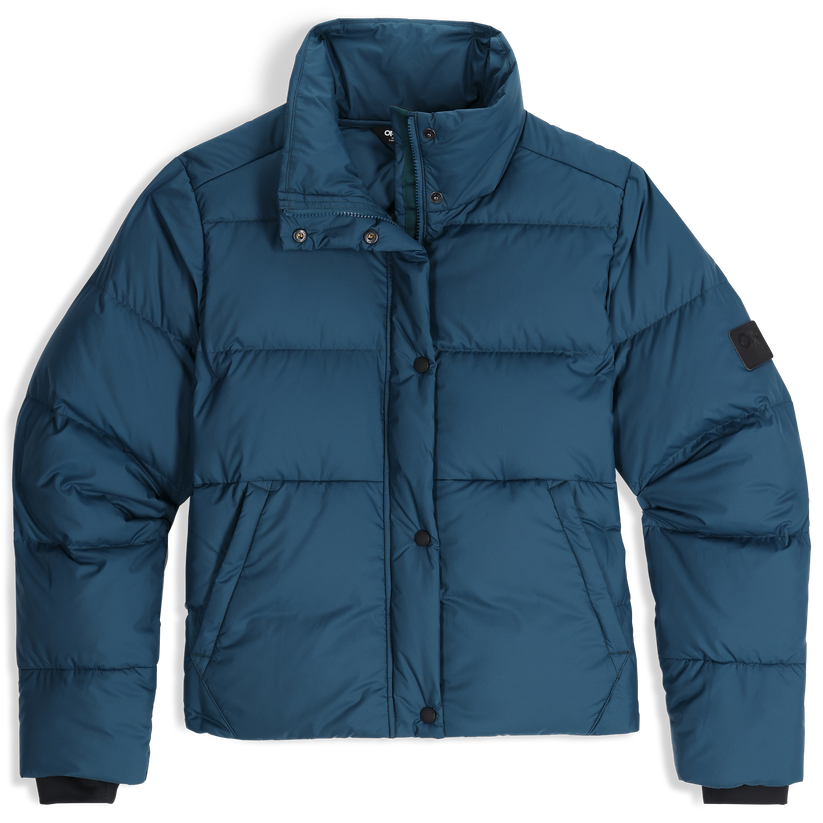 Outdoor Research Womens Coldfront Down Jacket Harbor