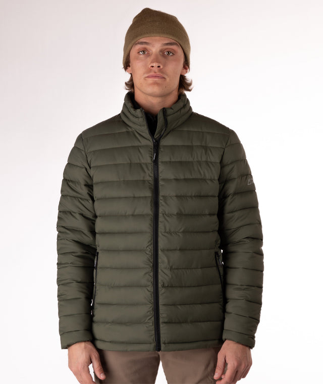 Boulder Gear Mens Voyage Puffy Jacket Olive night