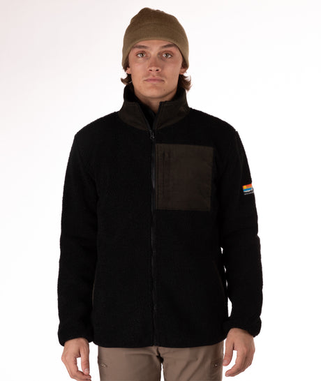 Boulder Gear Mens Bodhi Fleece Jacket Black