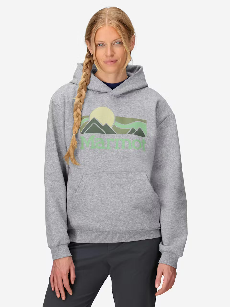 Marmot Womens Coastal Hoody Grey heather