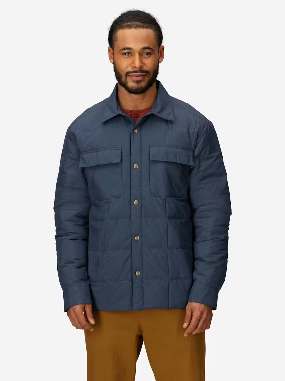 Marmot Mens Ares Shacket Thunderhead