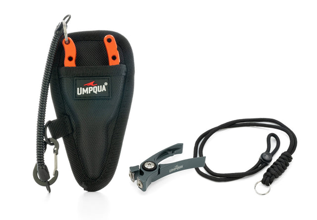 Umpqua Feather Mer. River Run Plier & Nipper Combo Gm Org