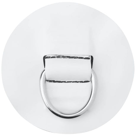 Nrs D-Ring Pennel Orca Patch 6in, Ice White