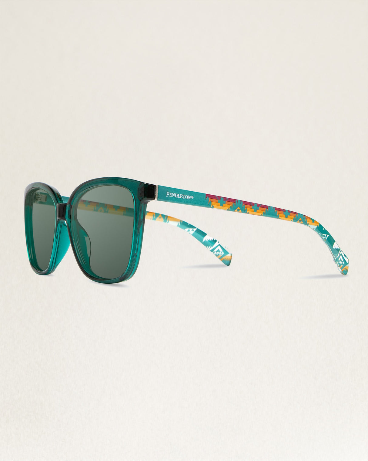 Shwood X Pendleton Rylahn Polarized Sunglasses Teal nehalem