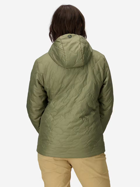 Marmot Womens Monoquilt Hoody Olive grove