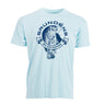 Grundens Bass Print SS Tech Tee Aquatic