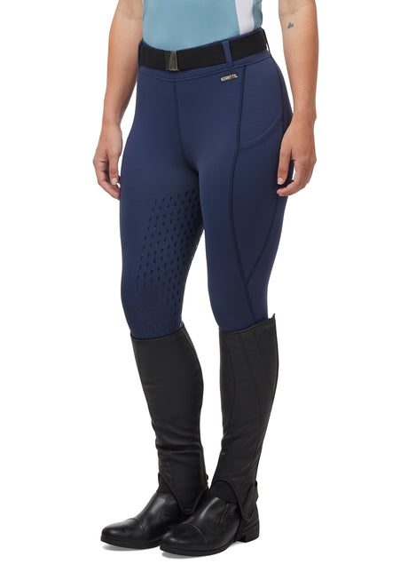 Kerrits Equestrian Apparel Coolcore Silicone Full Leg Riding Tech Tight Nightsky