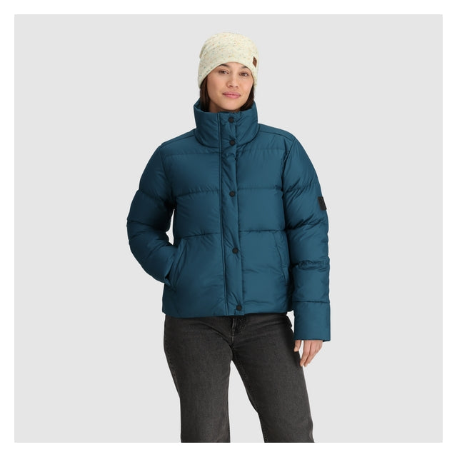 Outdoor Research Womens Coldfront Down Jacket Harbor