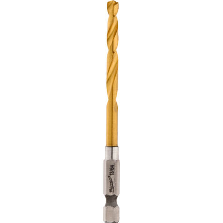 Milwaukee 13/64 In. Shockwave Red Helix Titanium Drill Bit