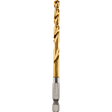 Milwaukee 7/32 In. Shockwave Red Helix Titanium Drill Bit